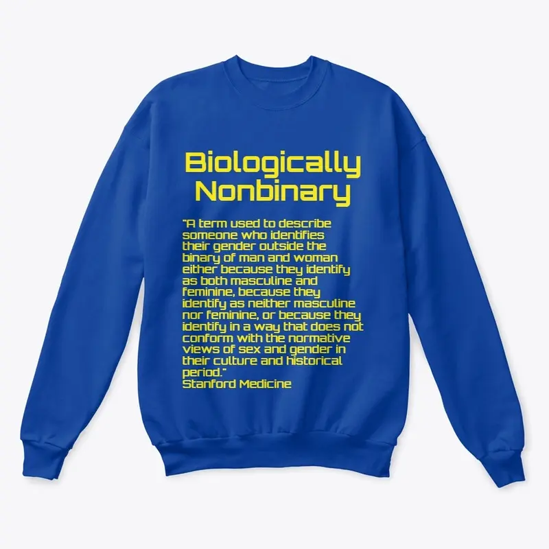 Biologically Nonbinary Apparel