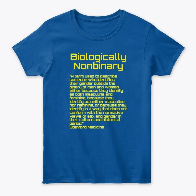 Biologically Nonbinary Apparel