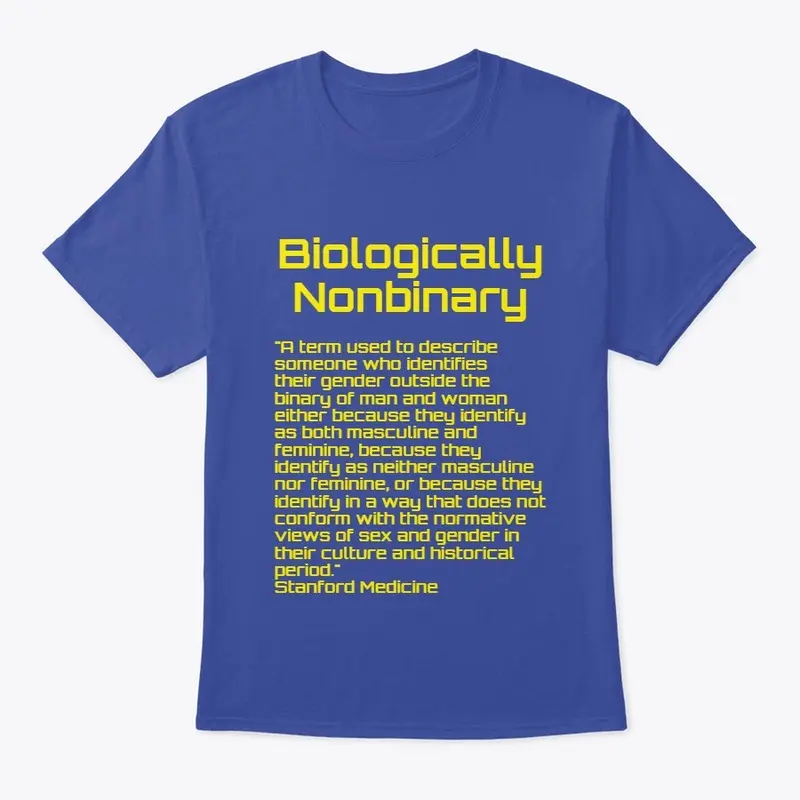 Biologically Nonbinary Apparel