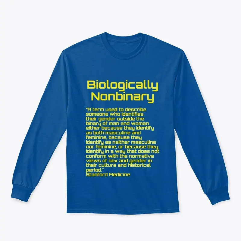 Biologically Nonbinary Apparel