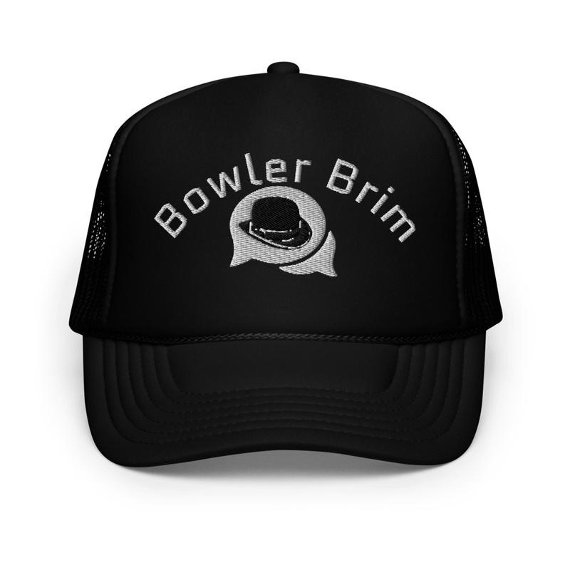 Bowler Brim trucker cap