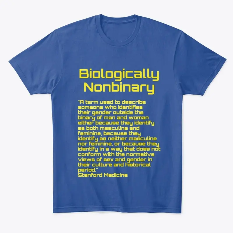 Biologically Nonbinary Apparel