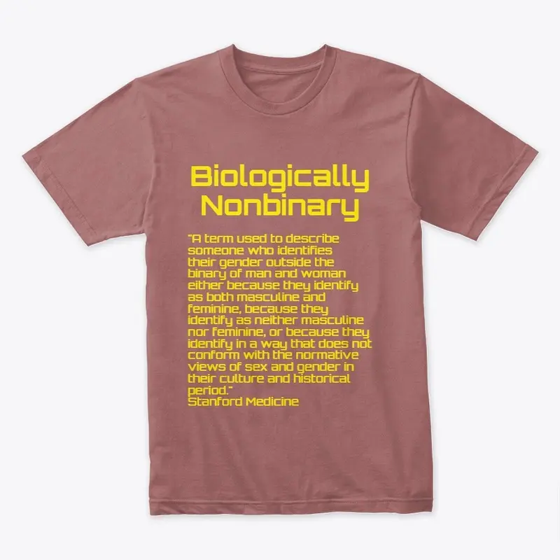 Biologically Nonbinary Apparel